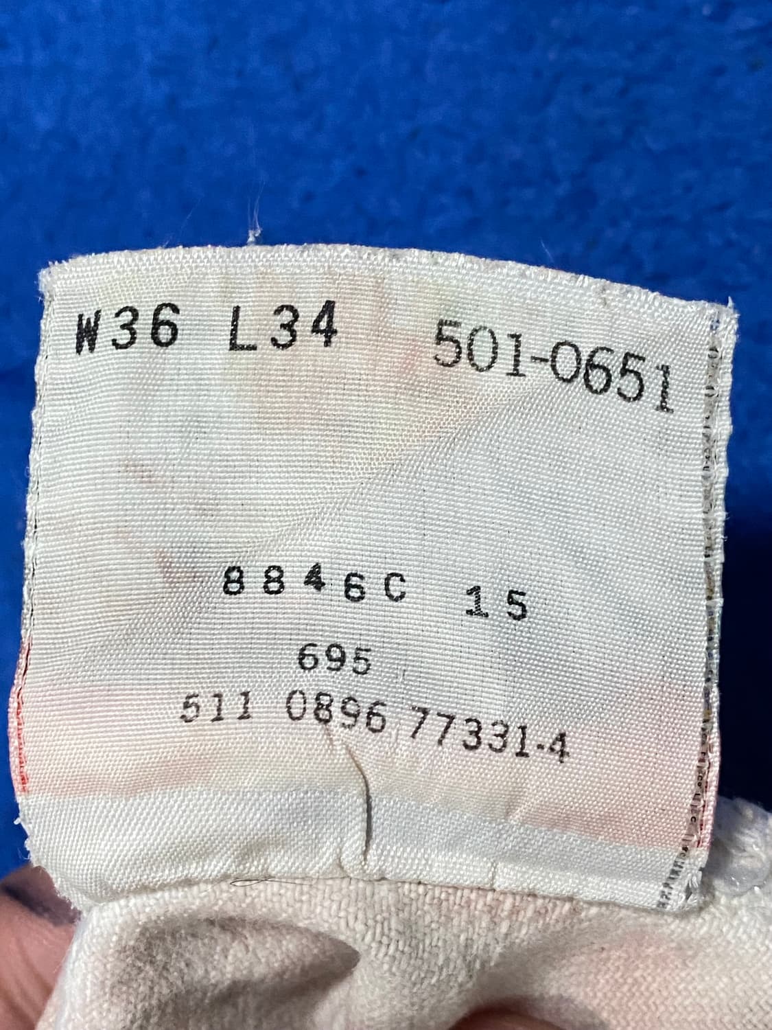 Levis 리바이스 501 좀비 커스텀 팬츠 상품이미지10