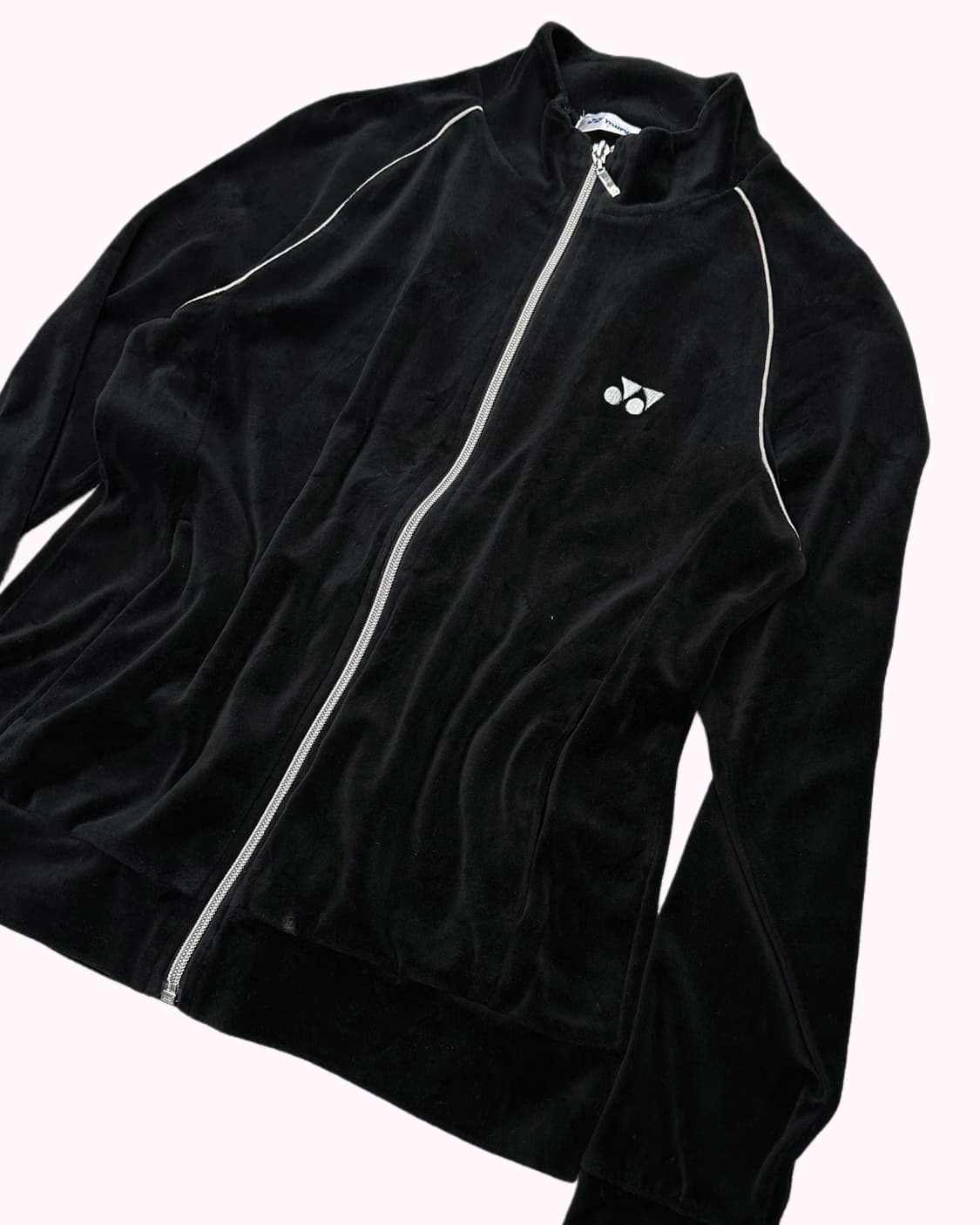 black velvet logo zip-up 상품이미지3