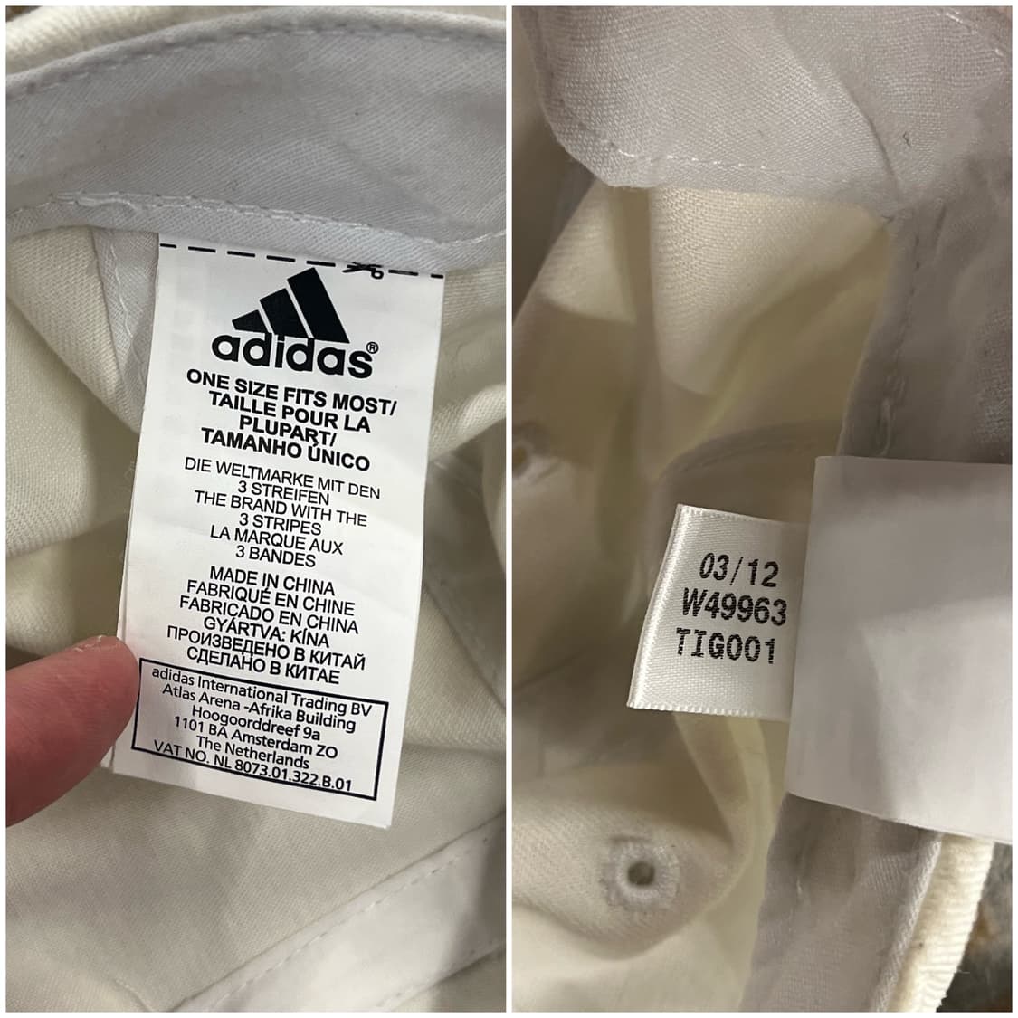 아디다스 2012 런던 올림픽 중국 국가대표 볼캡 레드 #csz3923 상품이미지2