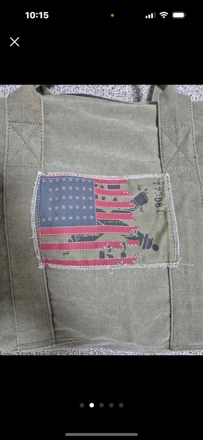 빈티지 성조기 가방 상품이미지2