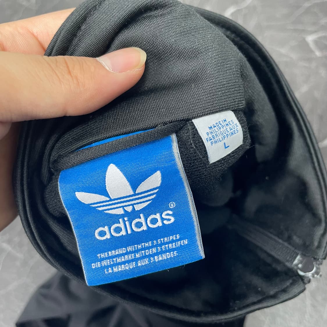 아디다스 삼선 블랙 파이어버드 트랙탑 져지자켓 상품이미지4