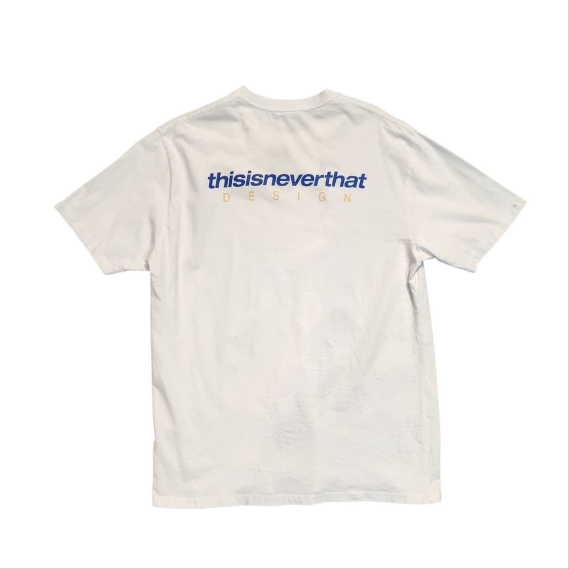 디스이즈네버댓 화이트 반팔티 (XL) 상품이미지2