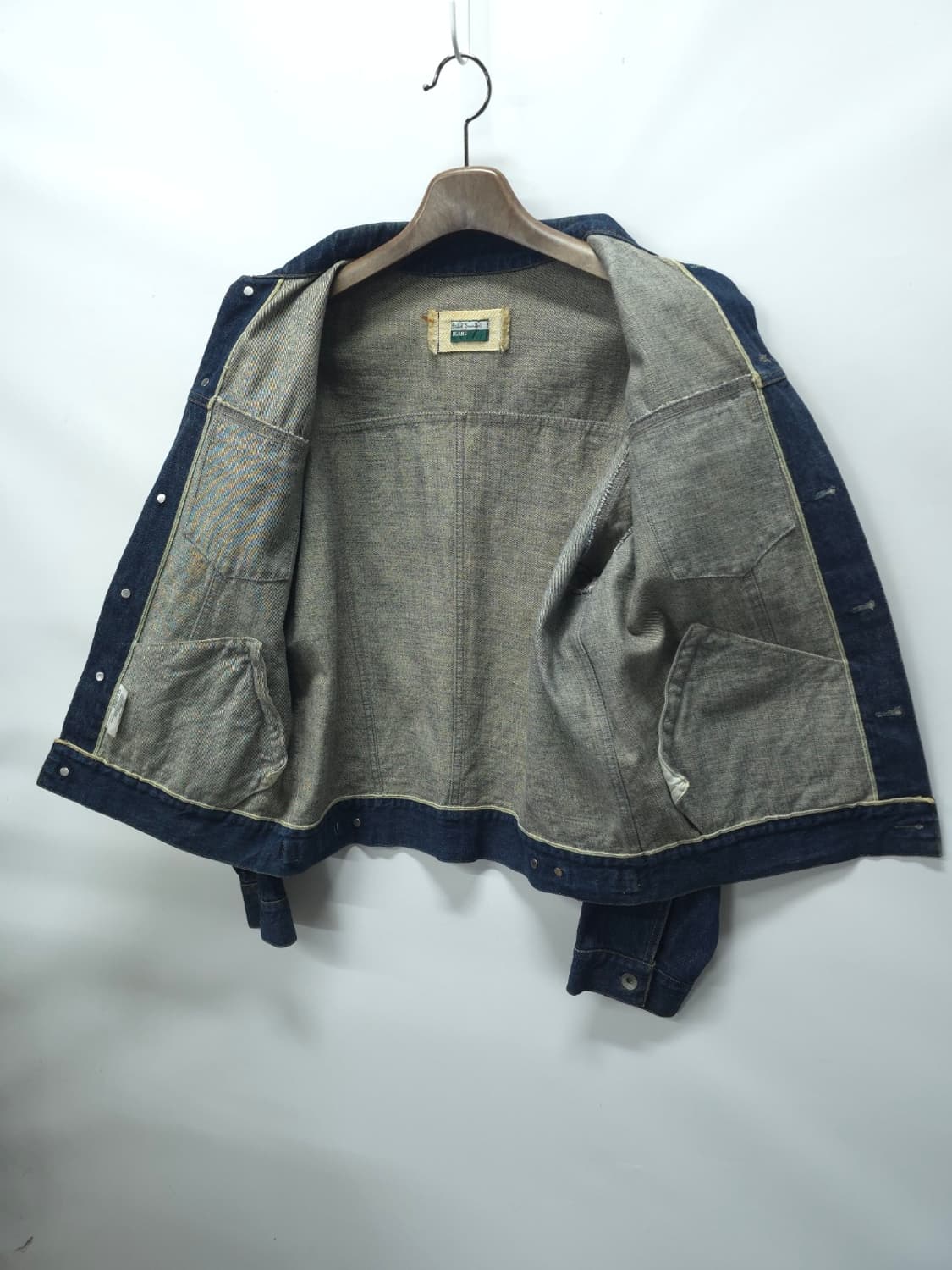 폴스미스 90's 올드스쿨 워크웨어 생지 데님 자켓(100~105) 상품이미지3