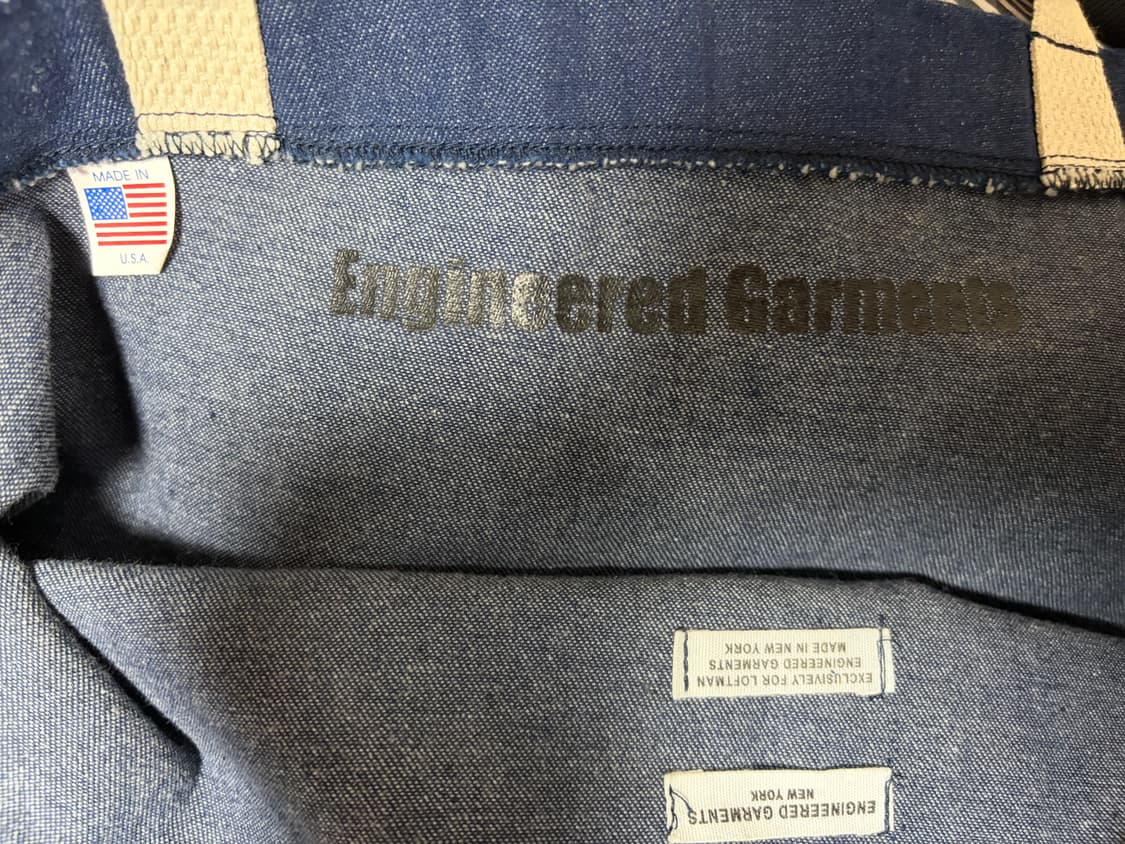 엔지니어드 가먼츠 코튼 토트백 상품이미지3