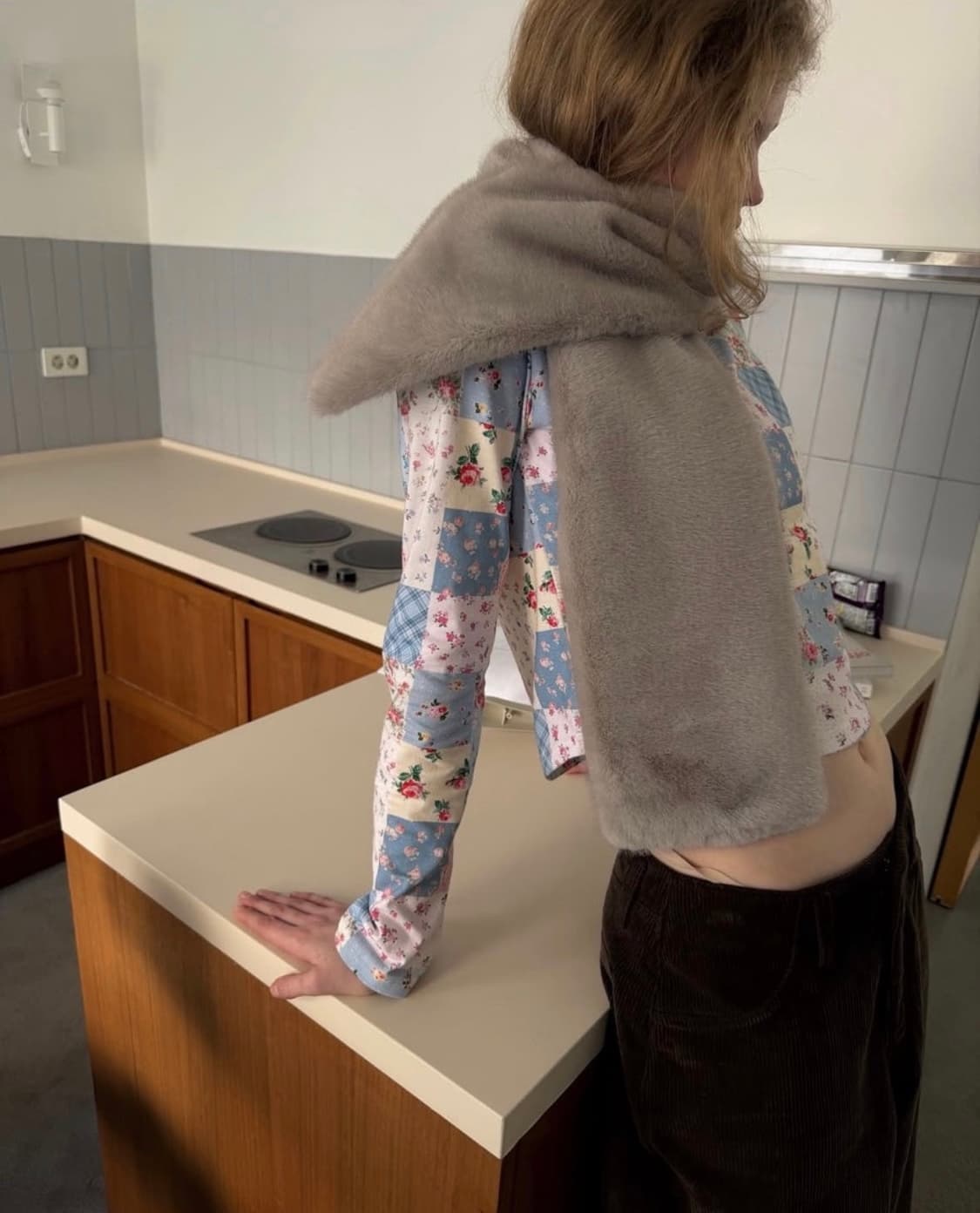 스무스무드 플로럴 패치워크 티셔츠 상품이미지3