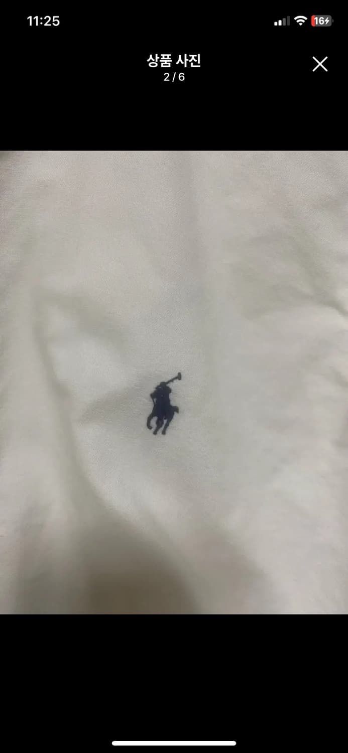 [POLO] 폴로 랄프로렌 화이트 옥스포드 셔츠 클래식핏 M사이즈 상품이미지2