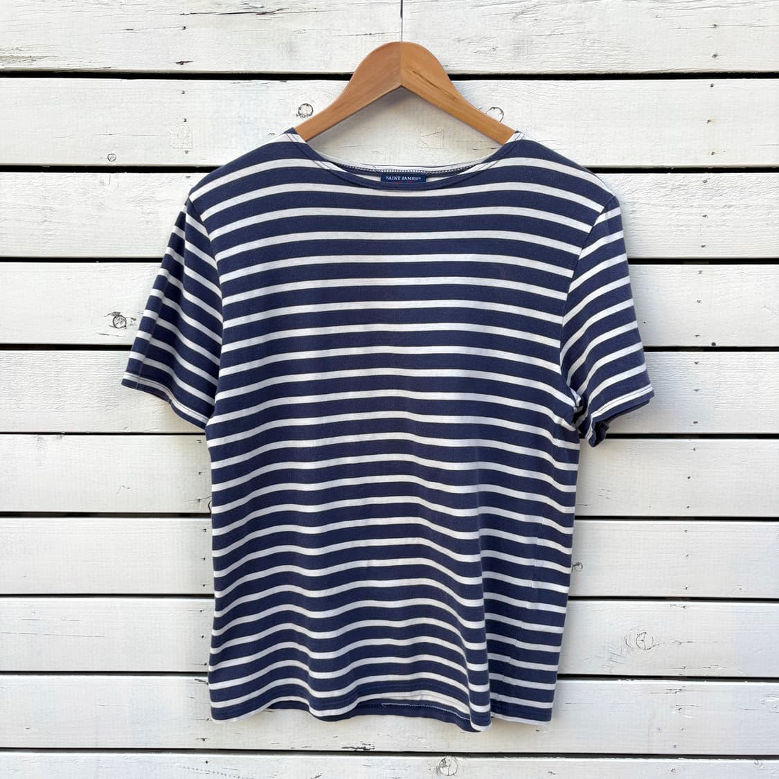Saint James 세인트제임스 스트라이프 반팔 티셔츠 상품이미지1