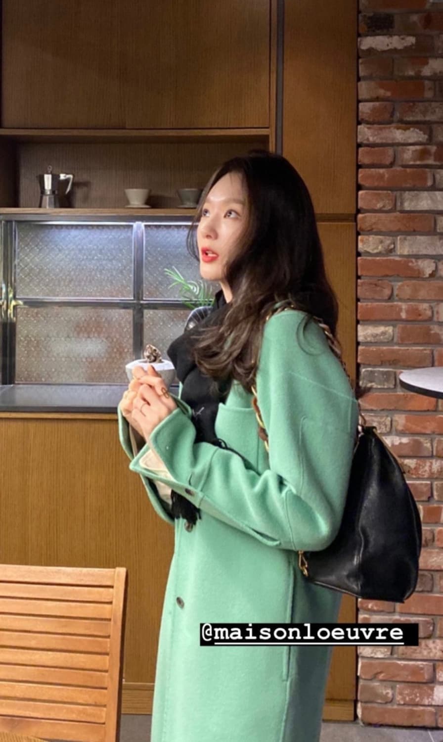 루에브르 삭 드 트롬펫 트럼펫 가방 스몰 아이보리 상품이미지7