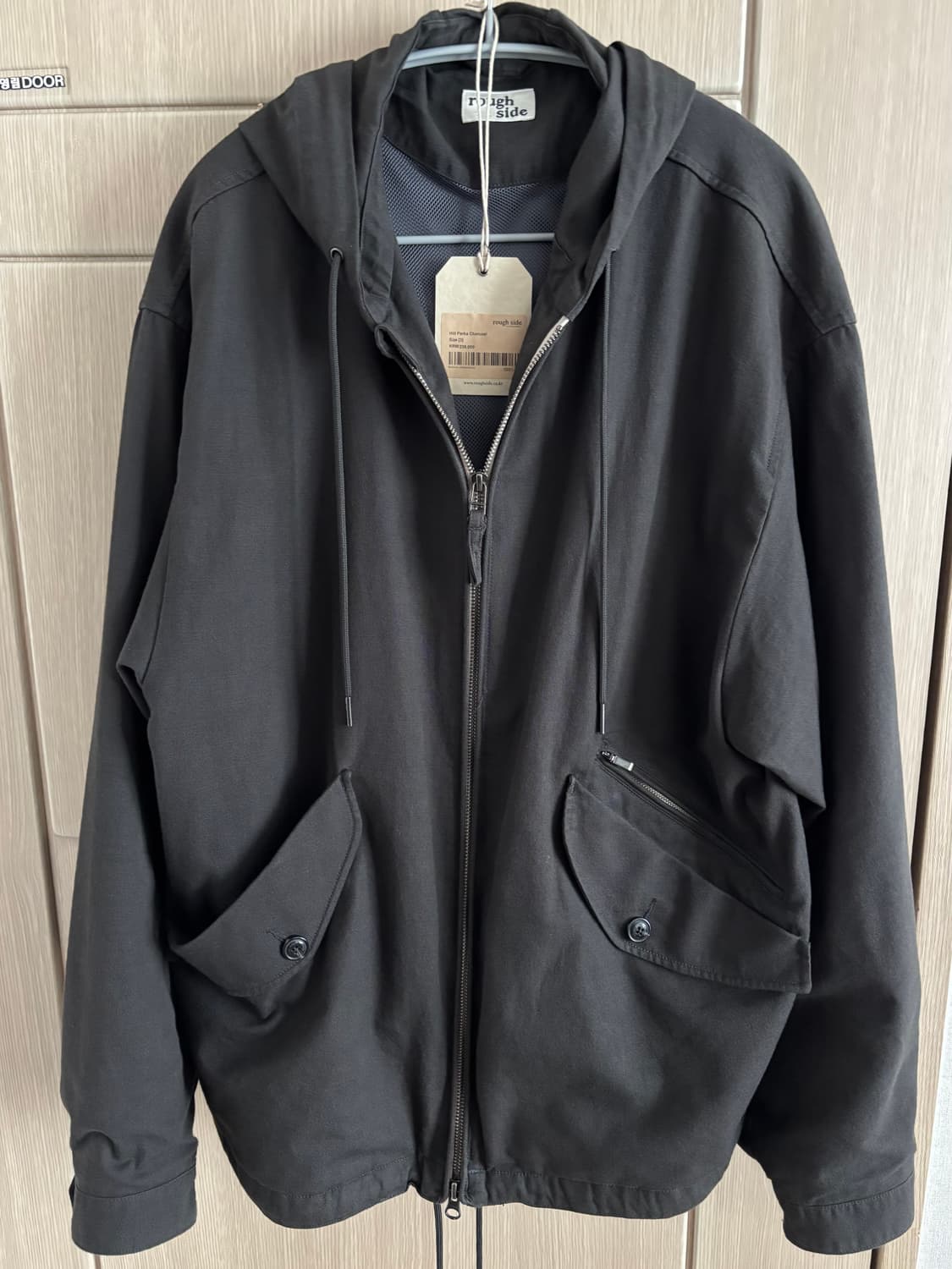 러프사이드 힐파카 차콜 25SS 상품이미지1