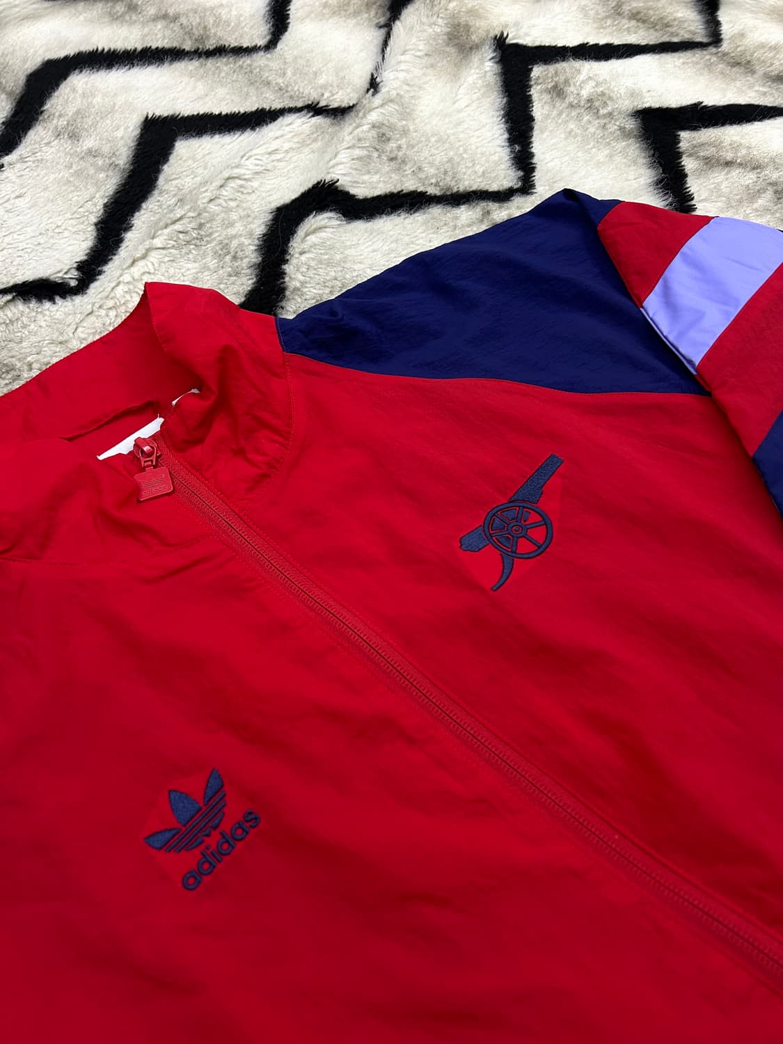 [실측M]아디다스 아스날 OG 오버핏 바람막이 상품이미지1