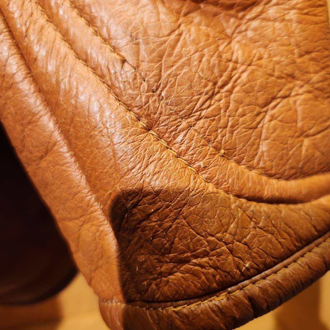 오리지널 00s 양가죽 양털 숏 무스탕 자켓 M 100 상품이미지6