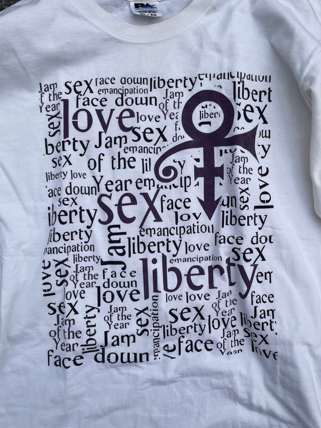 90s 프린스 98/99 월드투어 티셔츠 상품이미지2