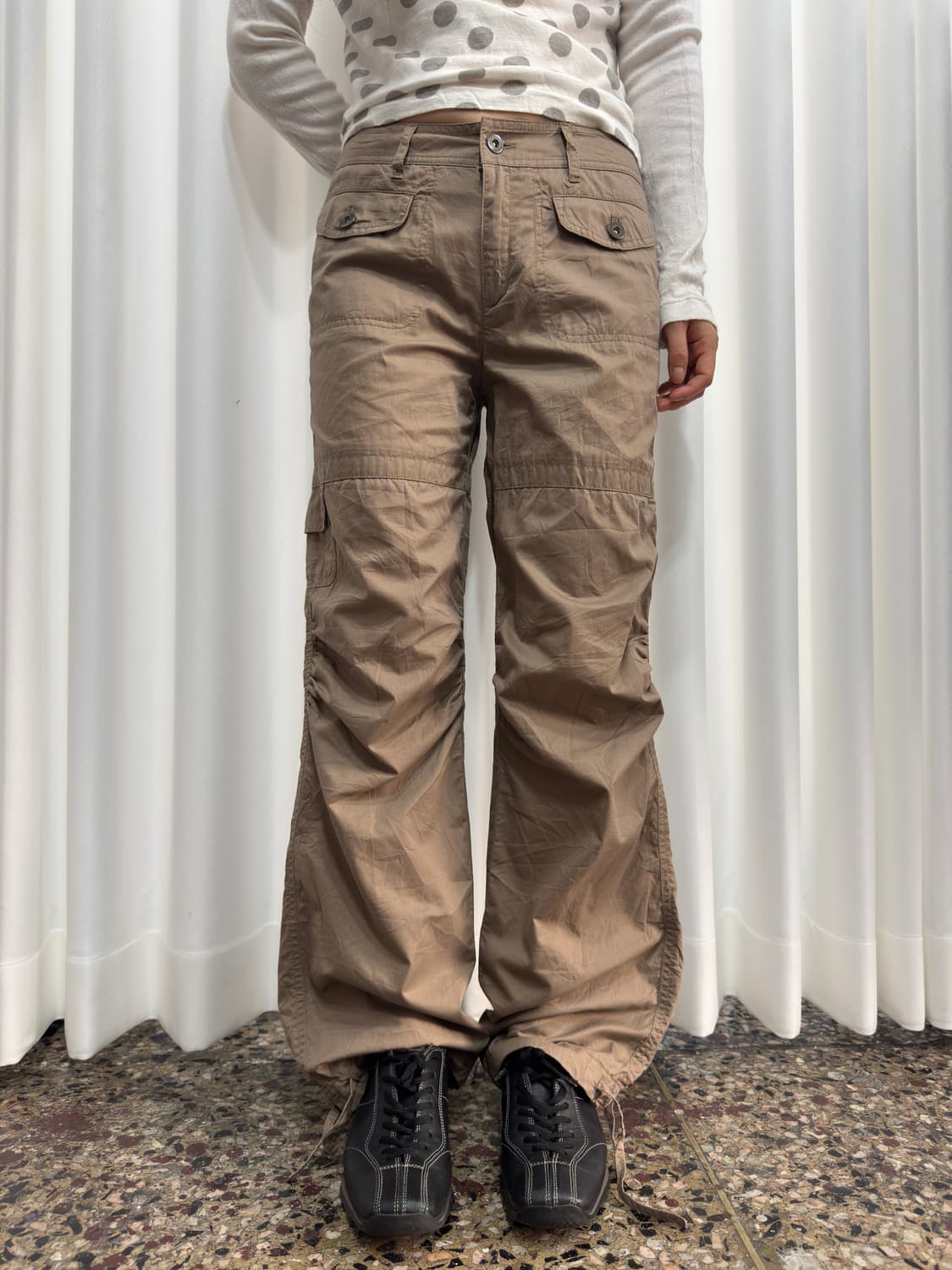 beige pocket pants 상품이미지1