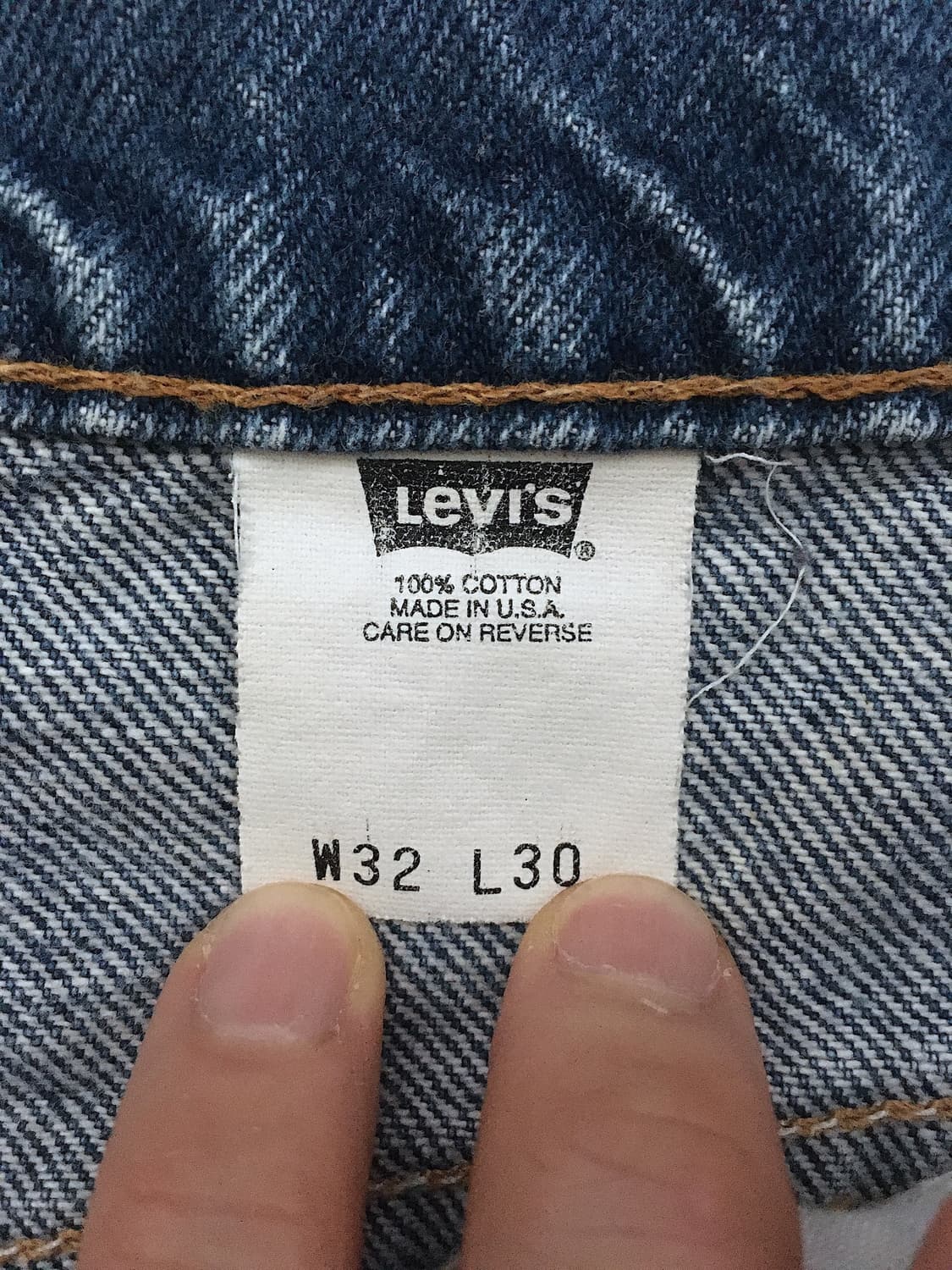 90s USA made 517 boots-cut denim pant 상품이미지4