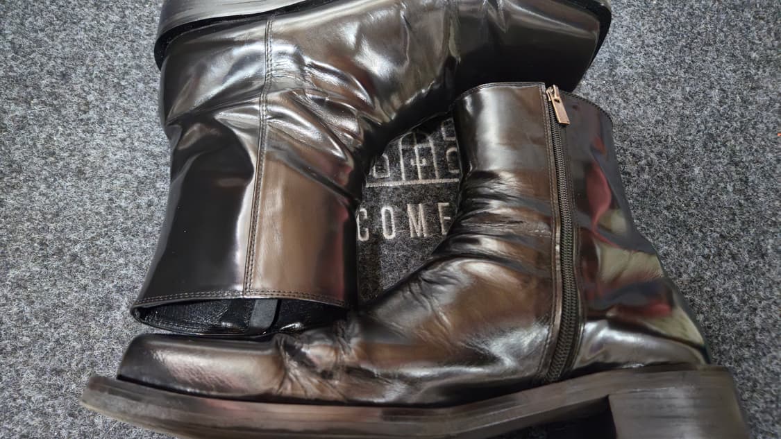 [280] 쏘유레슈어 Raffine black 부츠 상품이미지1