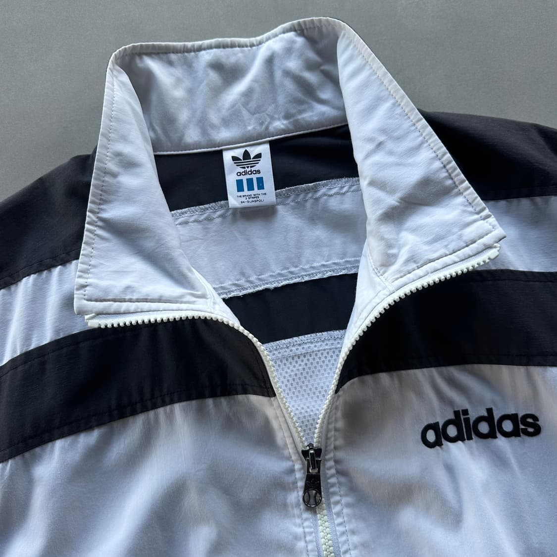 [L]아디다스 90s JPN 올드스쿨 오레오 바람막이 상품이미지8