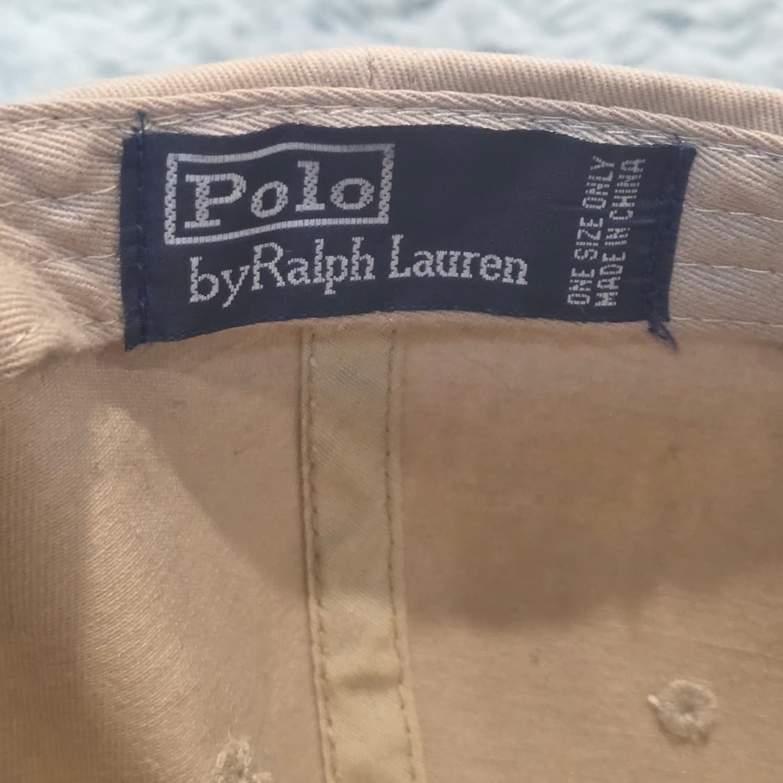 M1-5:폴로 랄프로렌 클래식 코튼 볼캡 베이지  약 55~60cm 상품이미지8