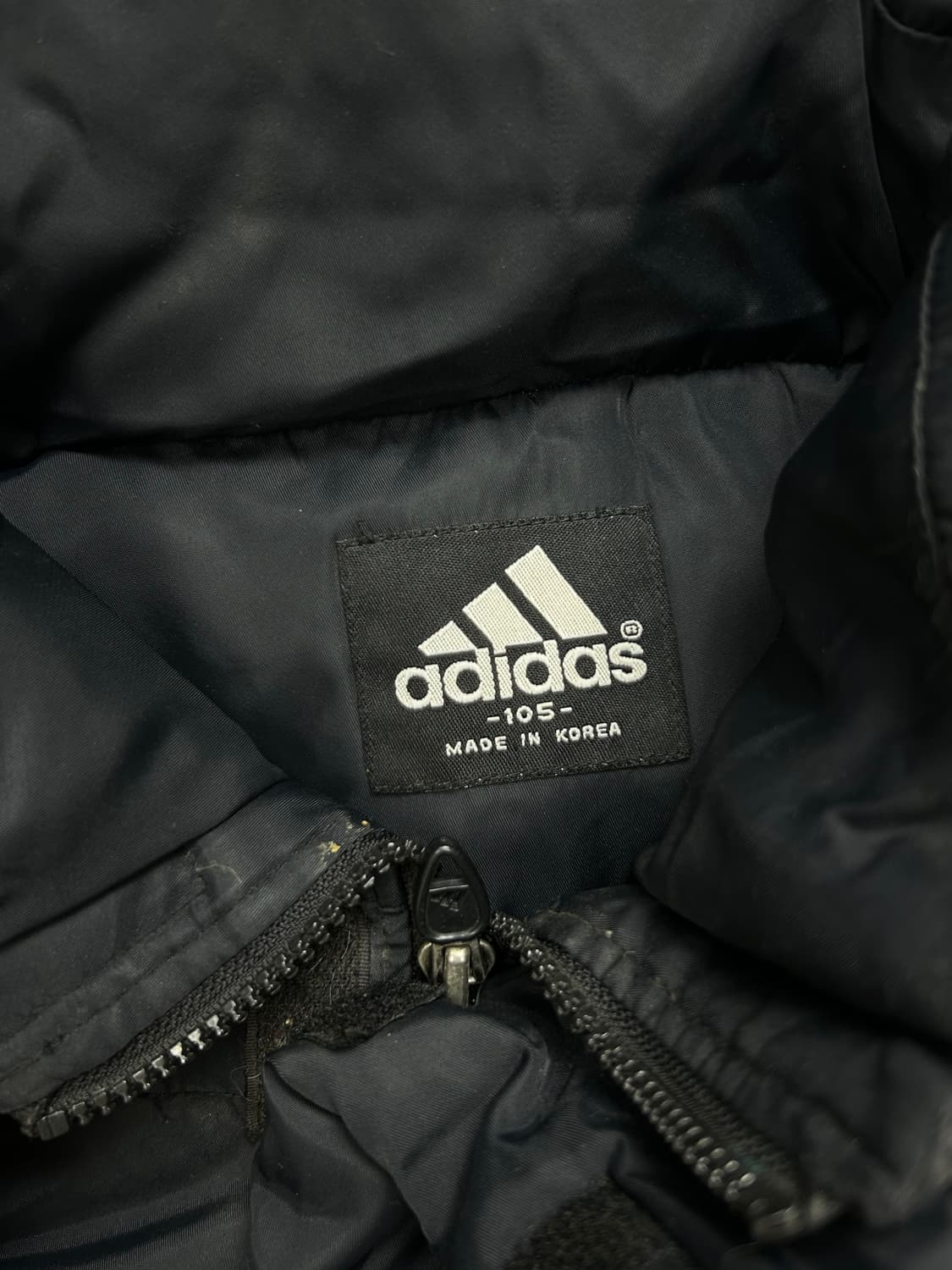 아디다스 90s 블랙 패딩 105 상품이미지6