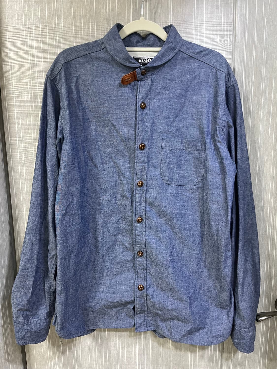 빔즈 데님 블루 셔츠 상품이미지1