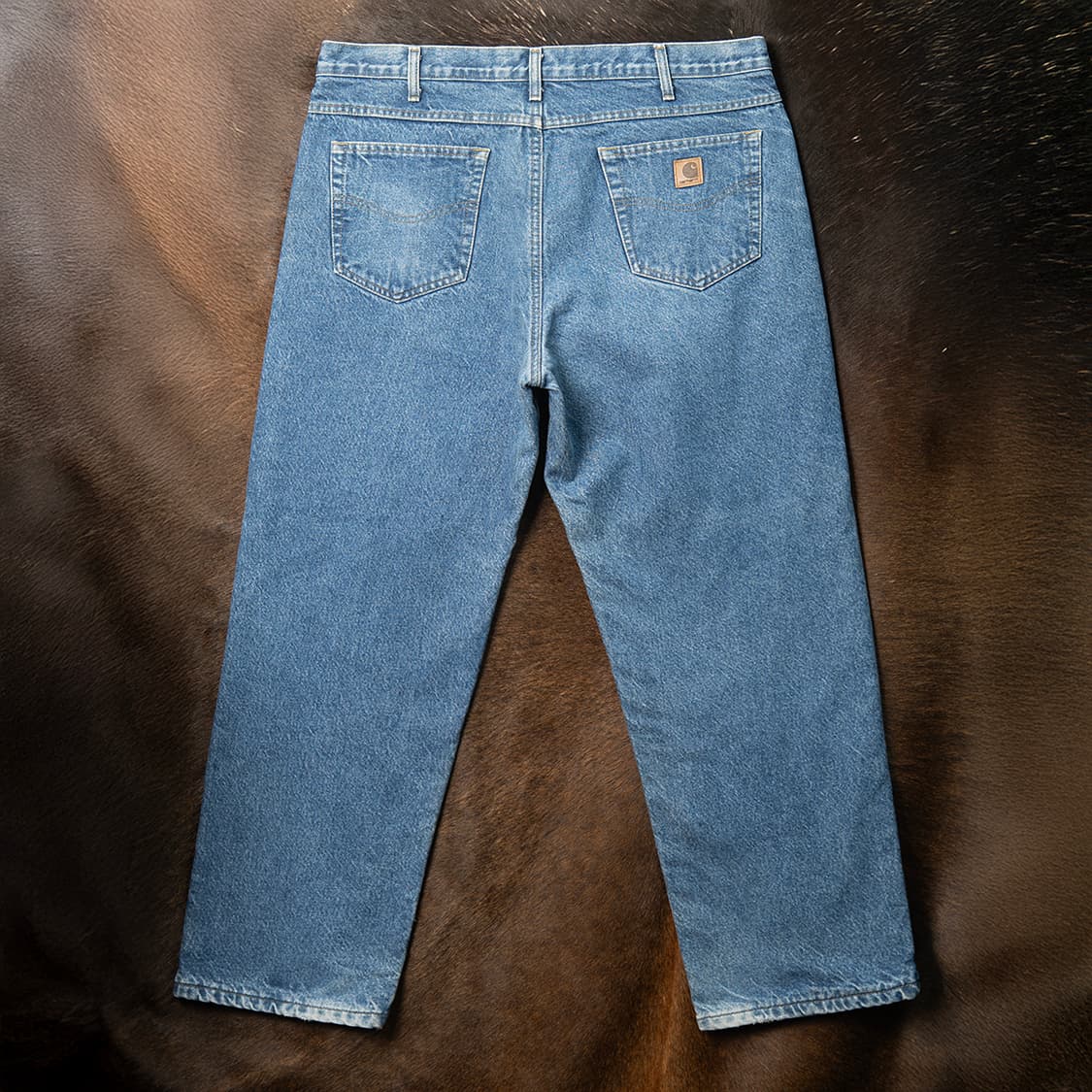 [38] 00s 칼하트 B21 DST 플란넬 라이닝 데님팬츠 헤비웨이트  상품이미지6