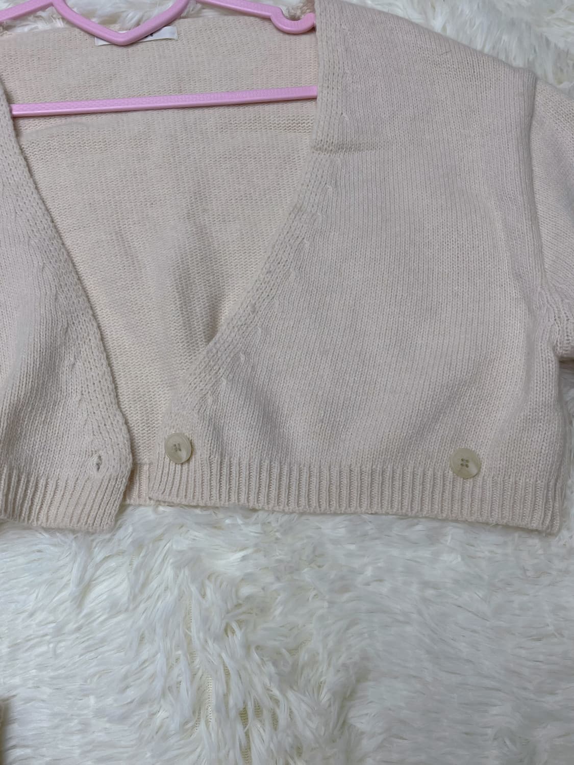 베이지 가디건 상품이미지3