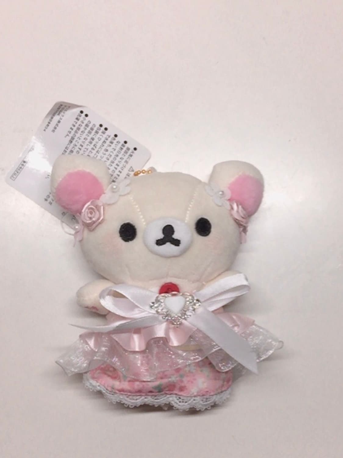 산엑스 코리락쿠마 나고야 한정 점장 마스코트 키링 테노리 상품이미지2