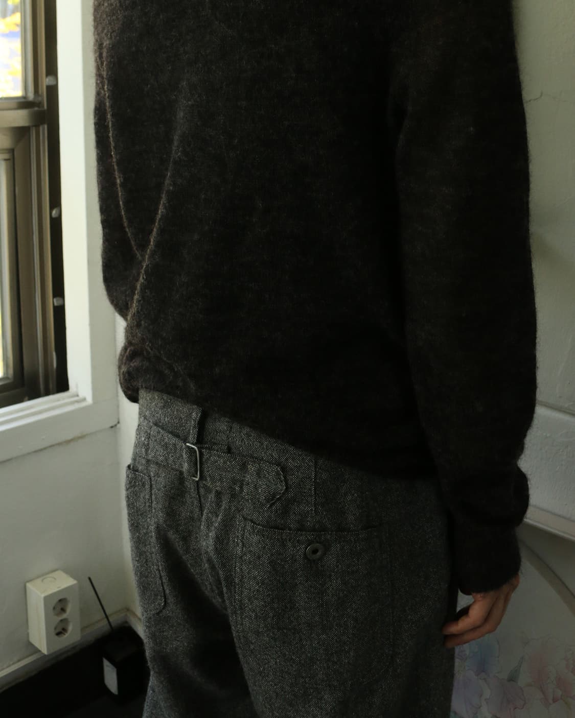 keaton chase 신치백 그레이 팬츠 상품이미지4