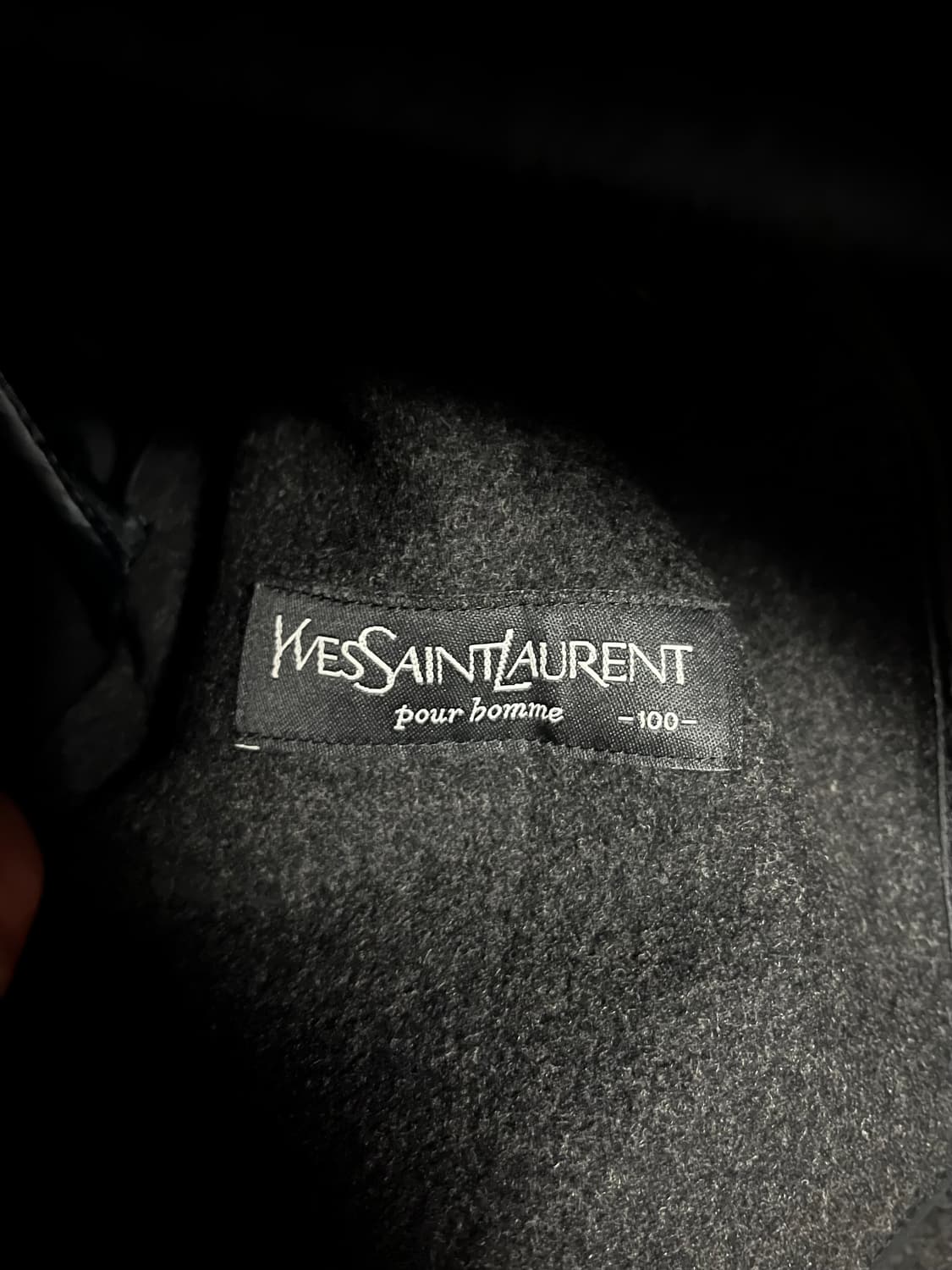 입생로랑 퍼카라 코트  상품이미지5