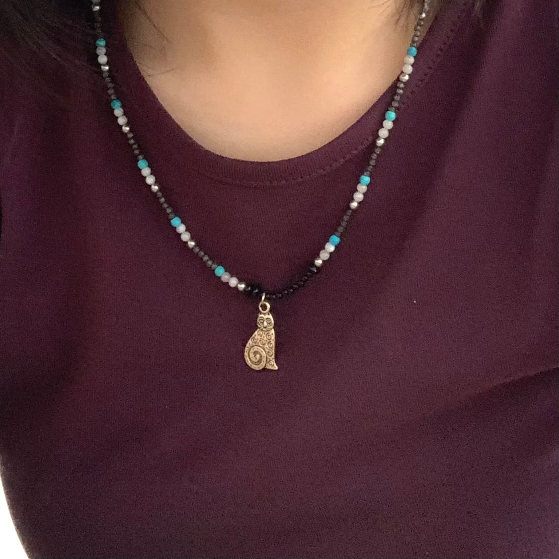 [Handmade] Cat beads necklace 상품이미지1