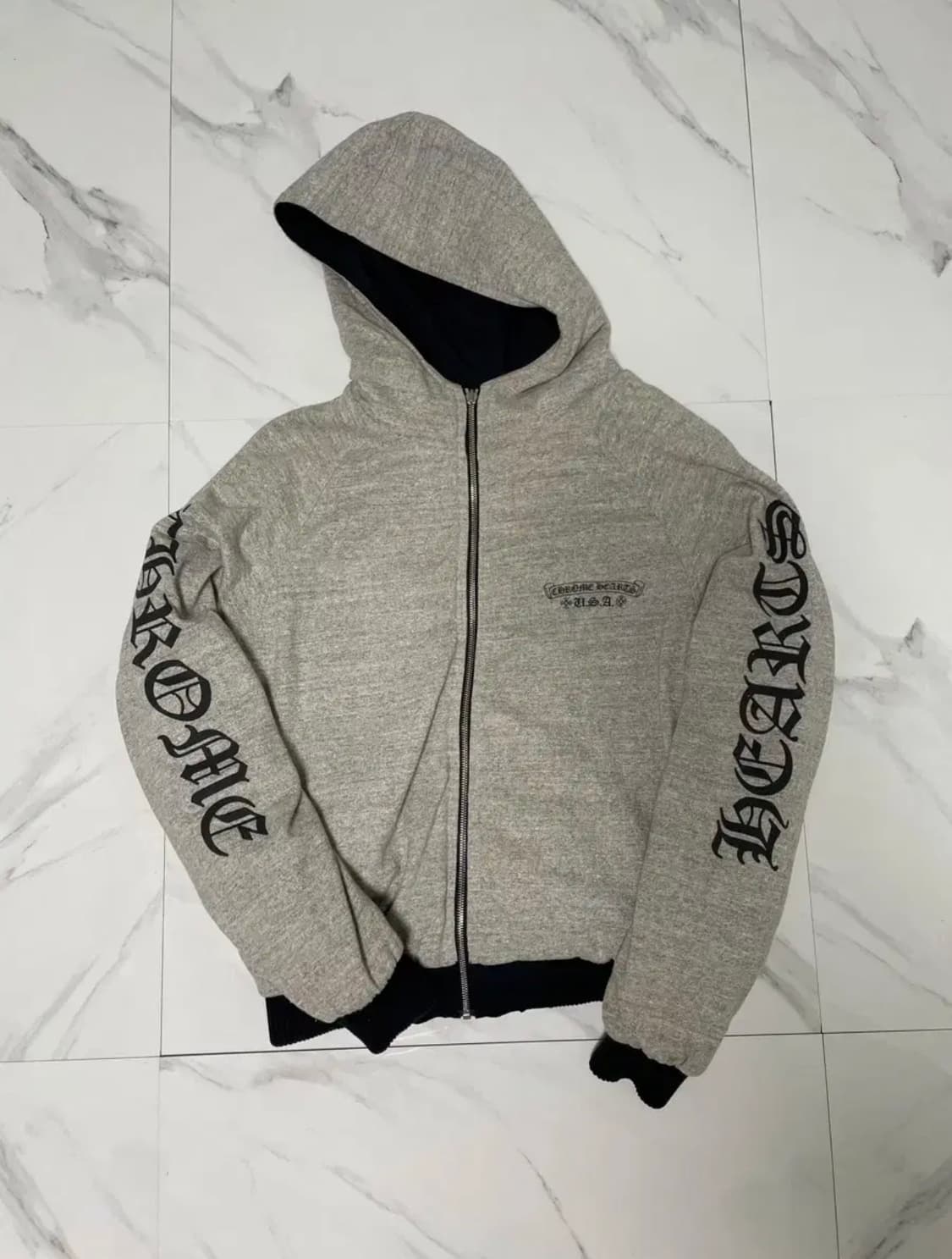 새상품 신형 크롬하츠 GED 리버서블 봄버 자켓 S 상품이미지5