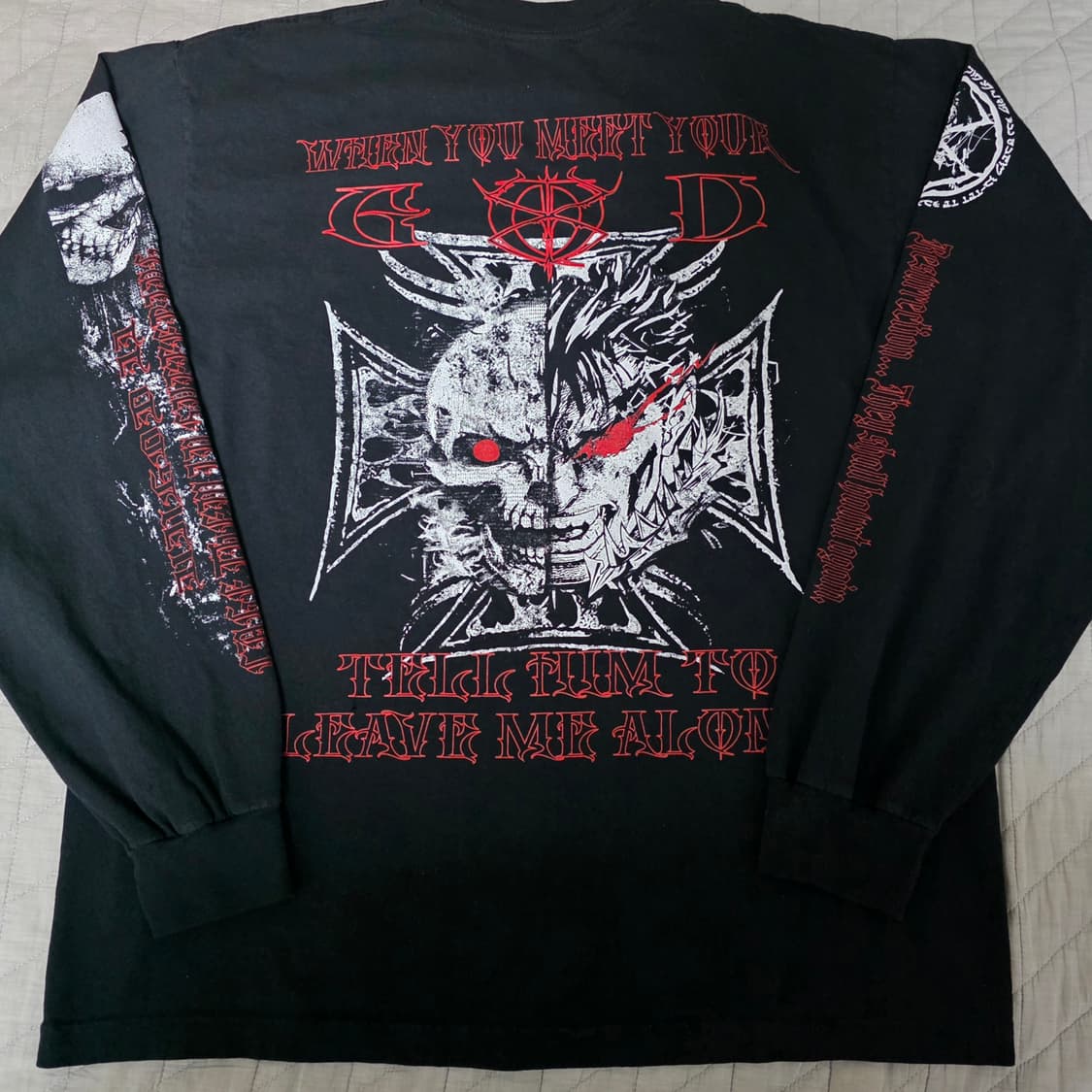 [L] 베르세르크 부틀렉 이더리얼 스튜디오 블랙 롱슬리브 상품이미지4