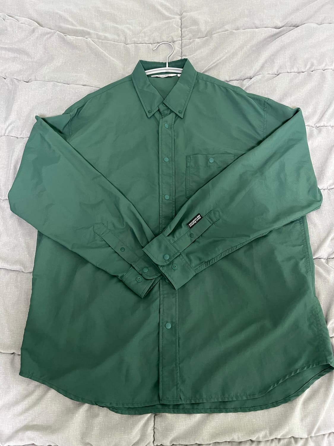 uniform shirt green 상품이미지1