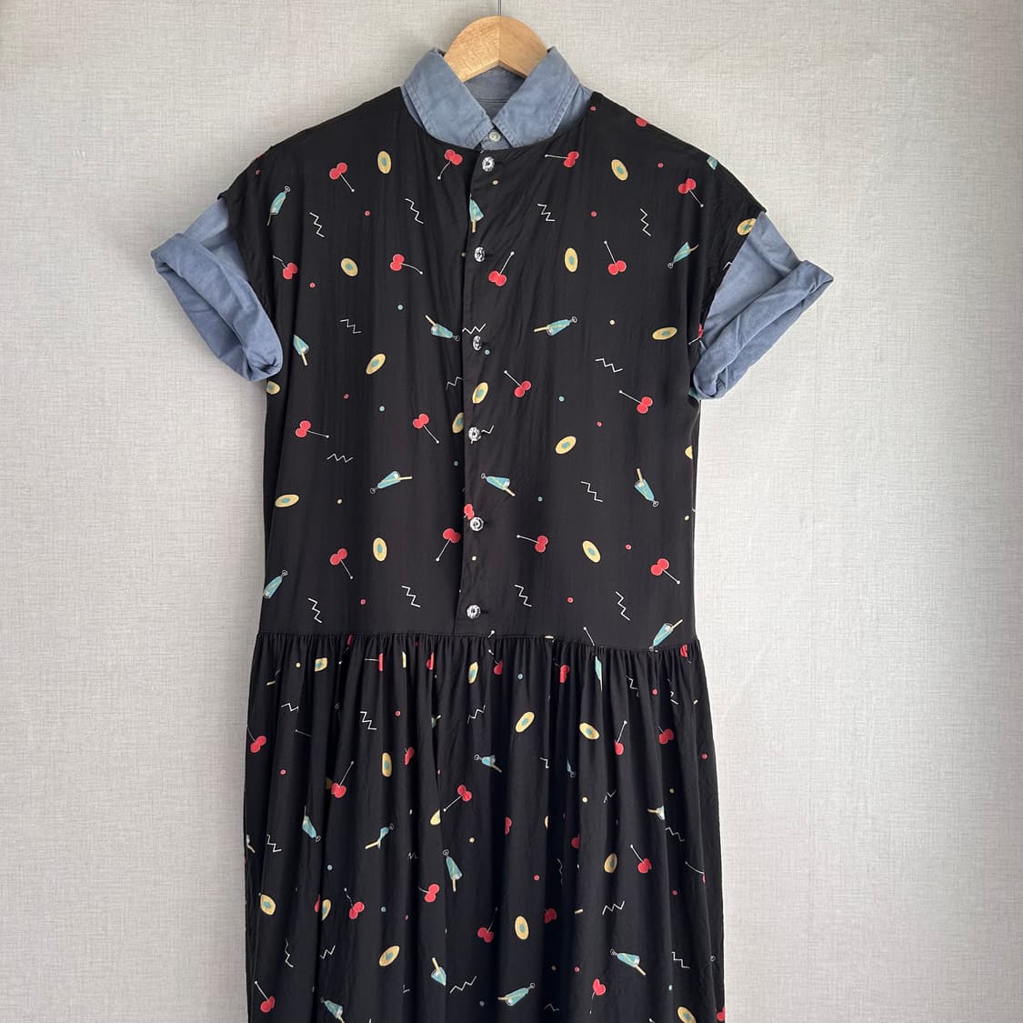 Japan Vintage Mori girl Dress 상품이미지1