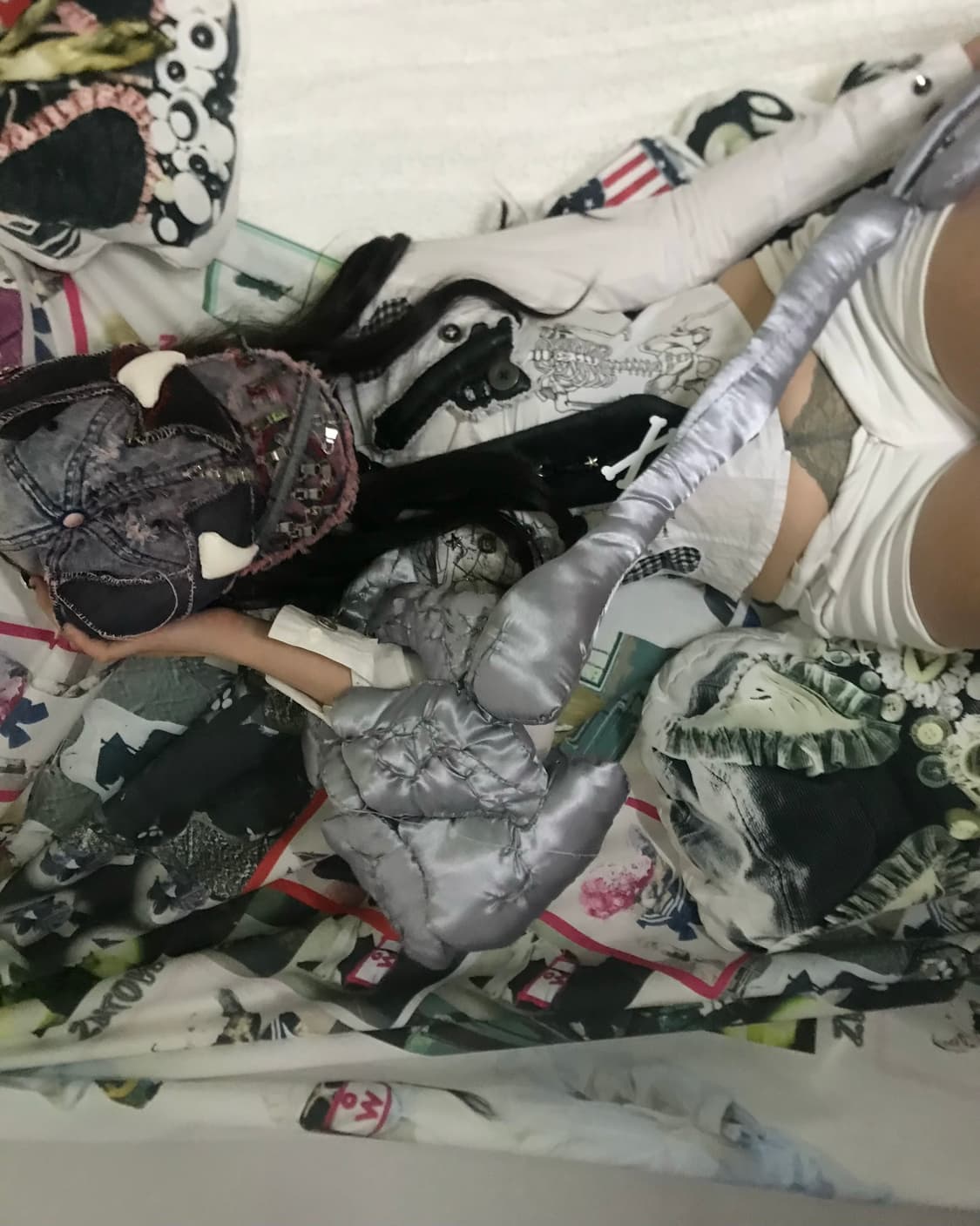 Blood washing dark horn zipper cap 상품이미지8