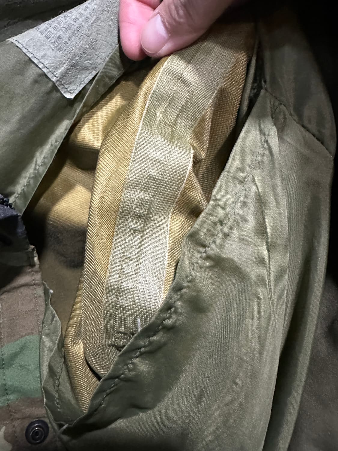 미군 오리지널 고어텍스 바람막이 100사이즈 상품이미지5