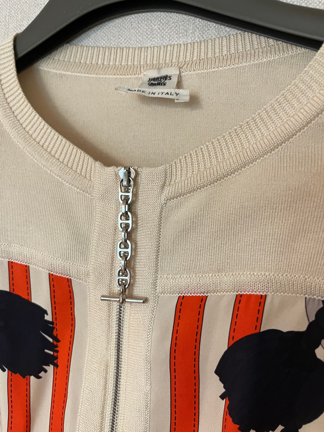 에르메스 실크 패턴 가디건 상품이미지6