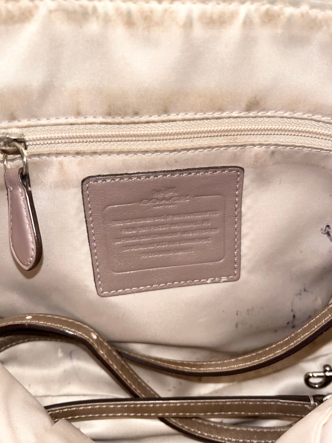 Coach Gray mini Shoulder bag 상품이미지9