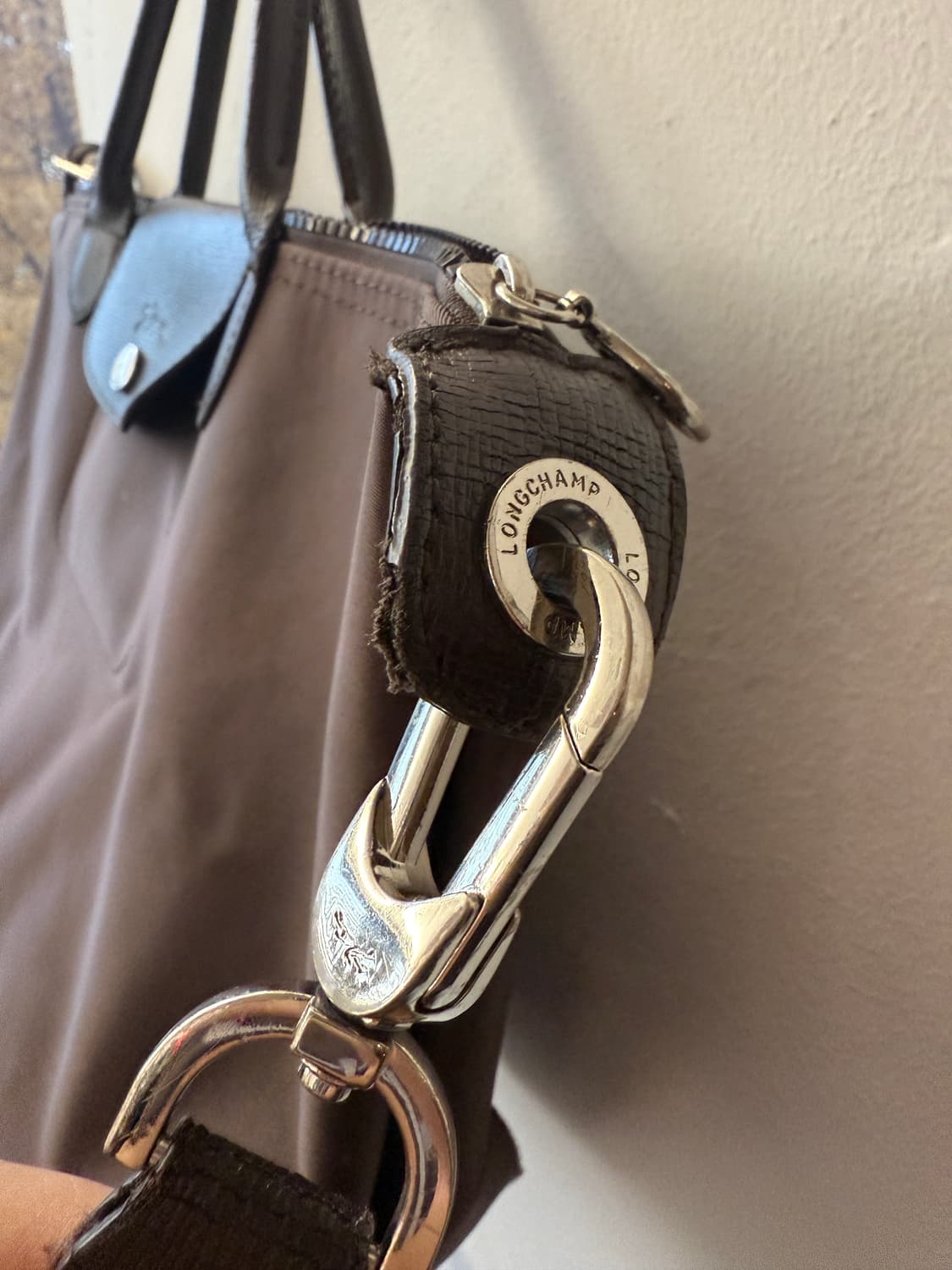 롱샴 브라운 토트백 상품이미지4
