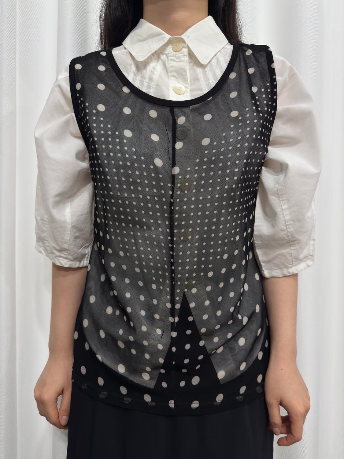 dot vest 상품이미지1