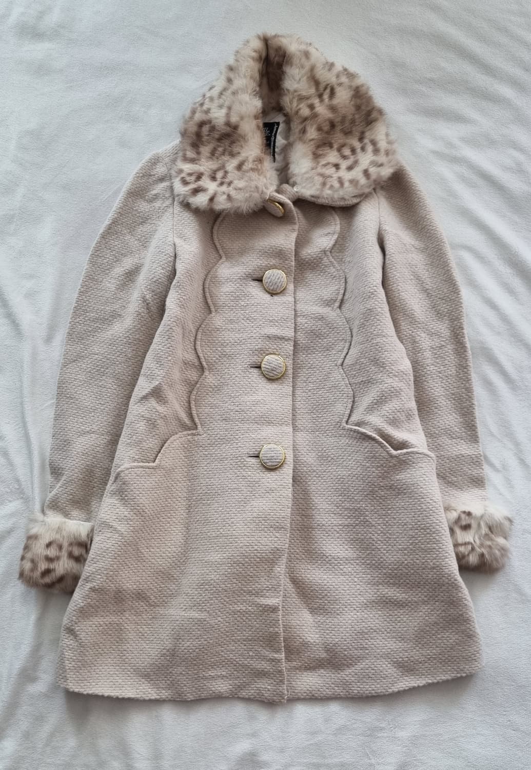 빈티지 세실맥비 갸루 퍼 코트 상품이미지1