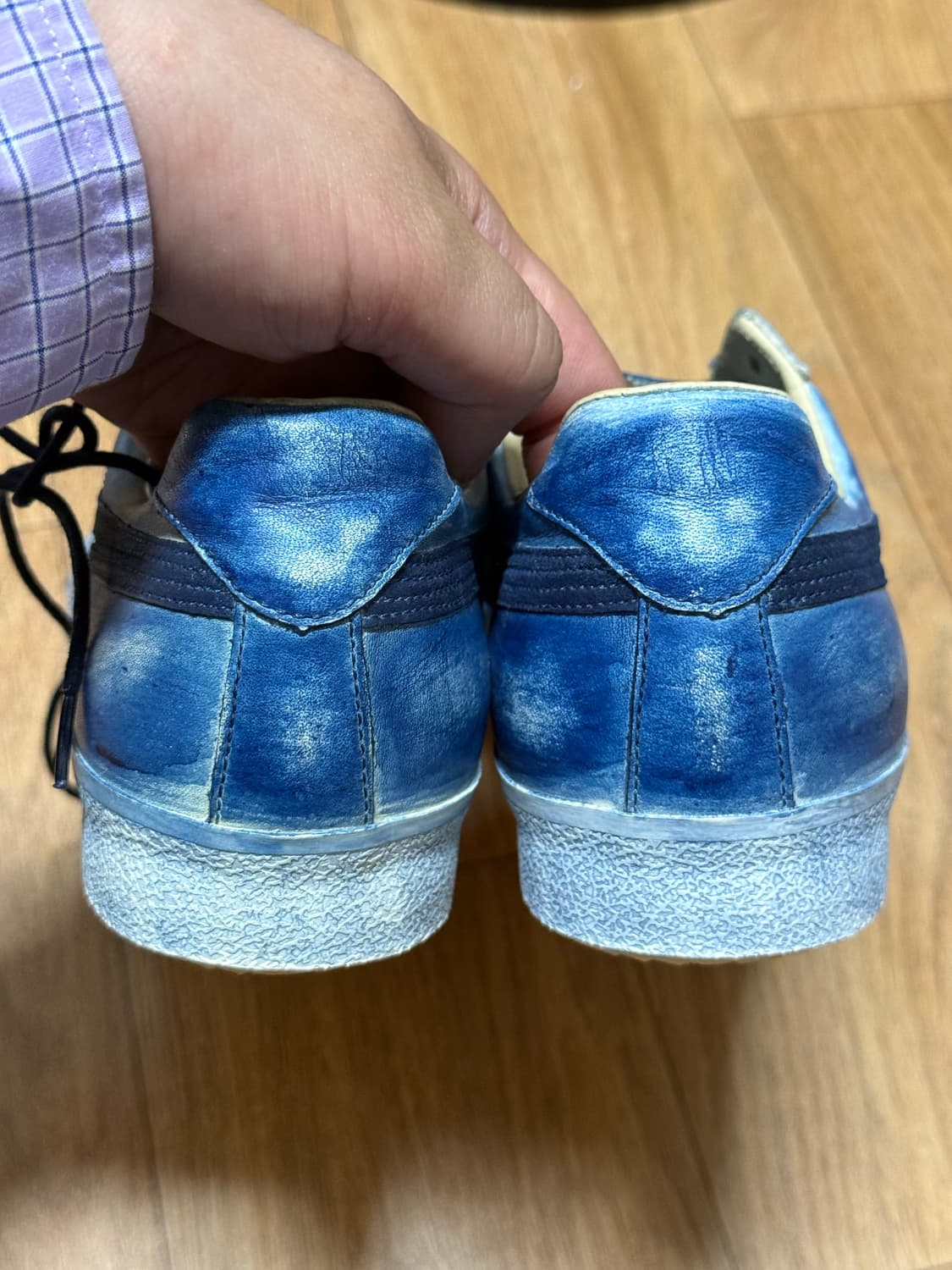 [255] 오니츠카 타이거 니폰 메이드 파브레 인디고블루 상품이미지7