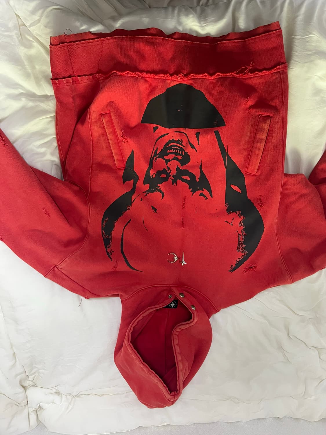 떠그클럽 악마 후드 1사이즈 상품이미지1