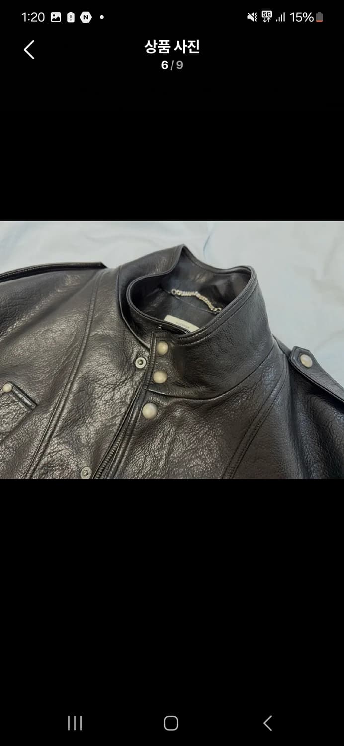 Moonsun 문선 가죽자켓 상품이미지5