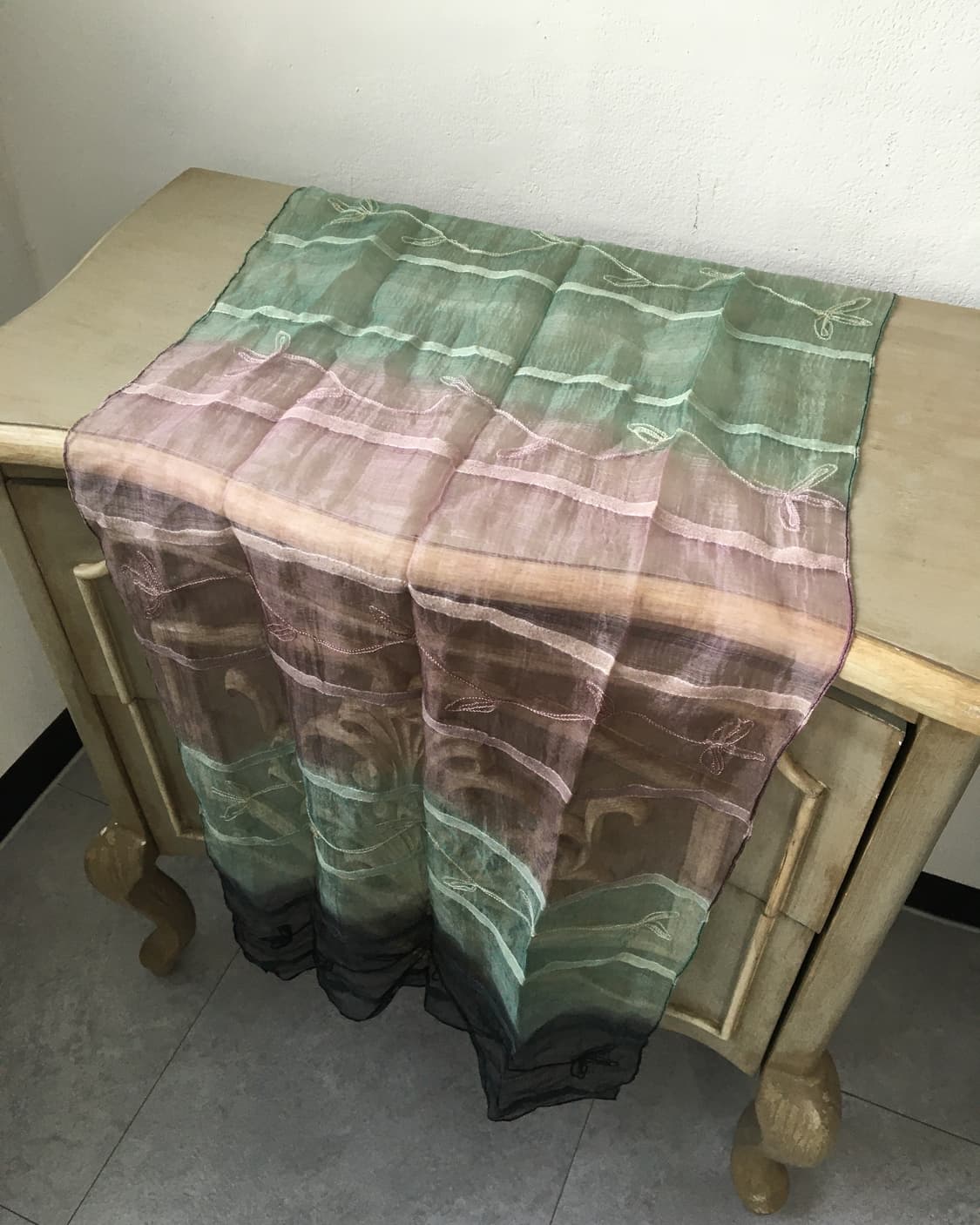  dyed pattern scarf 상품이미지2