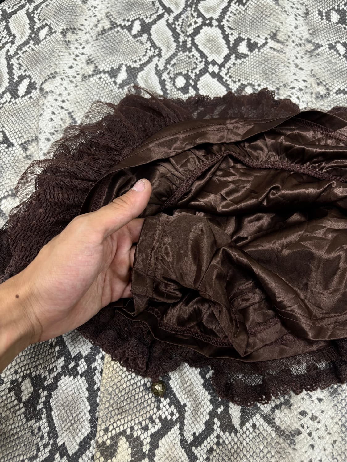 “LIZ LISA” Brown Skirts 상품이미지5