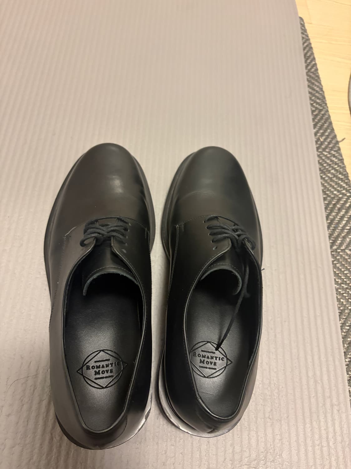 로맨틱무브 소가죽 더비슈즈 270사이즈 상품이미지5