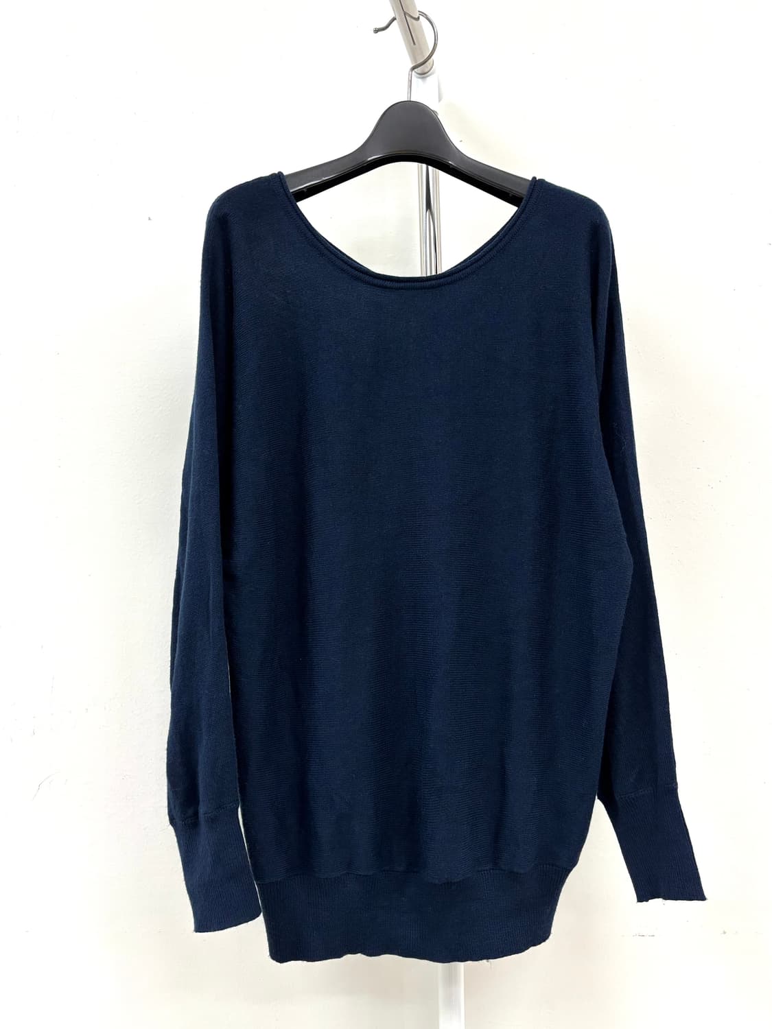 빈티지 네이비 니트 상품이미지5