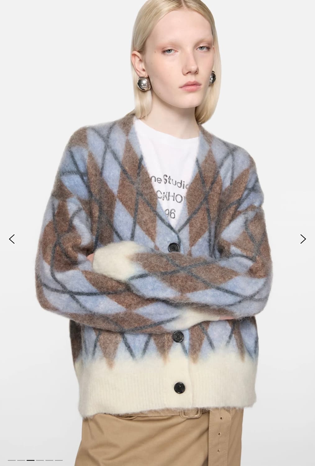 아크네 스튜디오 모헤어 가디건 M 상품이미지1