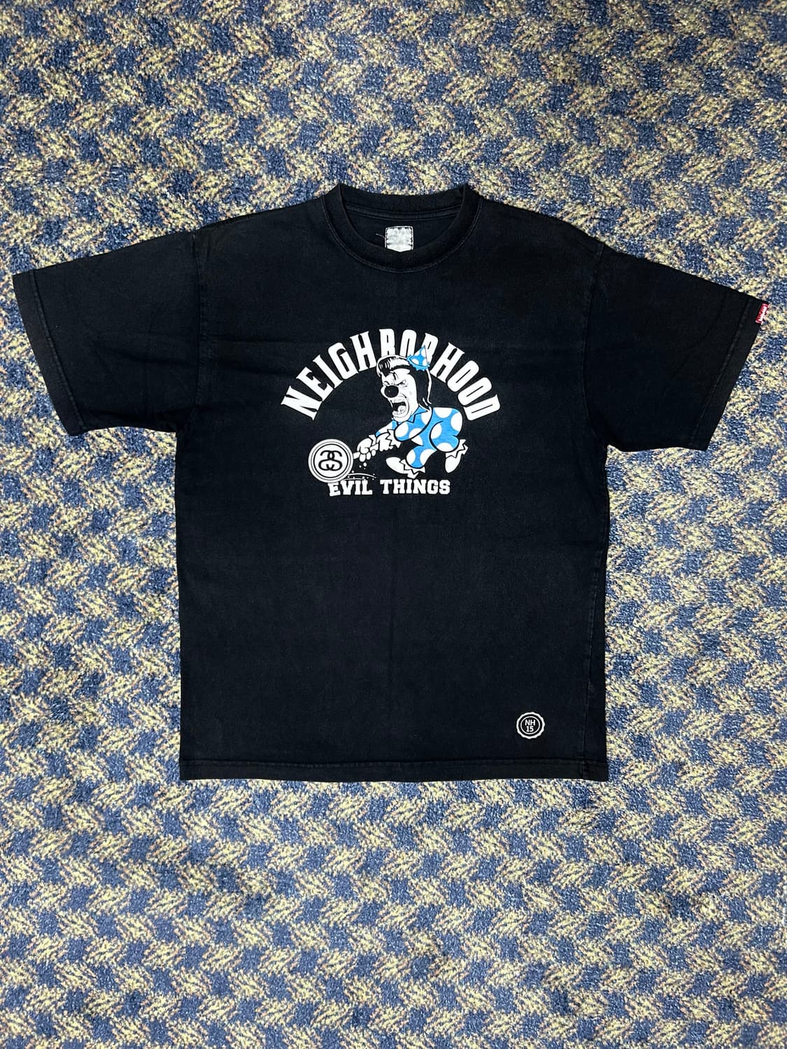 STUSSY x NEIGHBORHOOD 15주년 콜라보 티셔츠 상품이미지1