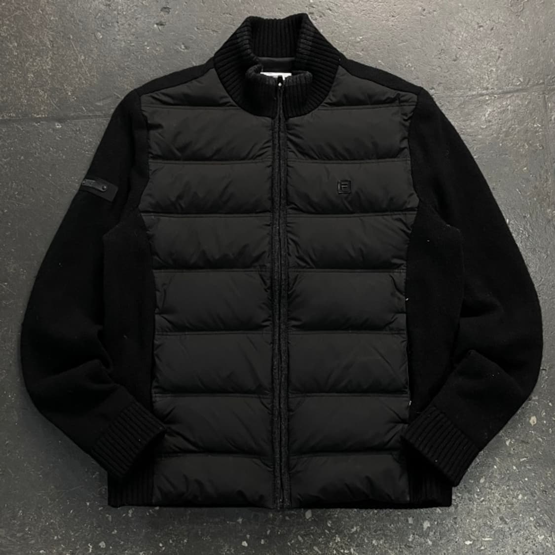 100 휠라 방풍 니트패딩 상품이미지1